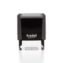 Trodat 4911 Custom Self-Inking  Rubber Stamp. Impression: 36mm x 12mm. Recommended 1-4 lines of text. Shop more custom rubber stamps on our website. Delivery to all major cities Sydney, Melbourne, Brisbane, and Perth.