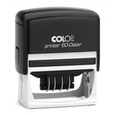 Colop P60D Custom Self Inking Dater Rubber Stamp. Recommended 1-7 lines of text. Shop more self-inking stamps on our website. Delivery to all major cities Sydney, Melbourne, Brisbane, and Perth.