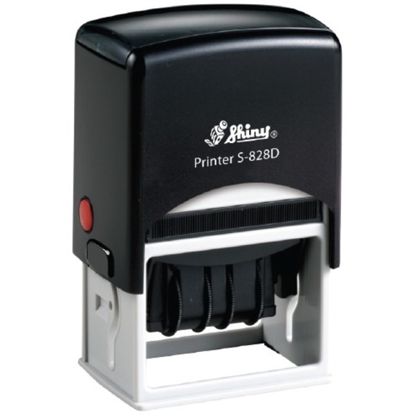 S-828D Shiny Custom Self-Inking Date Stamp. Impression Area: 54mm x 31mm Dater. Shop more Custom Rubber Stamps on our website. Shop more custom self-inking stamps on our website. Delivery to all major cities Sydney, Melbourne, Brisbane, and Perth.