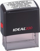 Ideal 200 Self-Inking Stamp